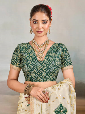 Buy Designer Style Saree With  GotaPatti Work Tanmira