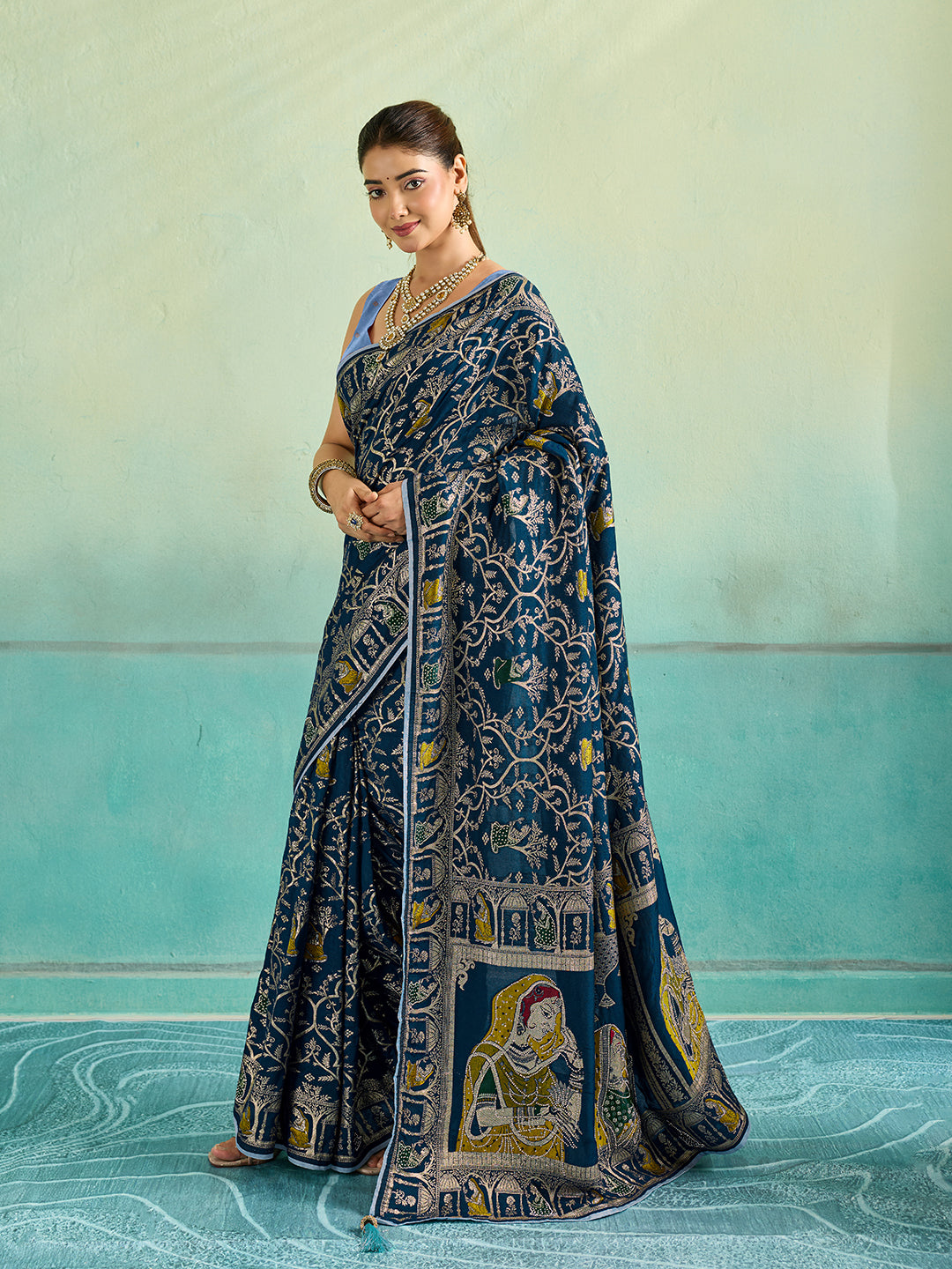 Tanmira  New Classic Banarasi Dola Silk with Shiroshki Touch  PDM