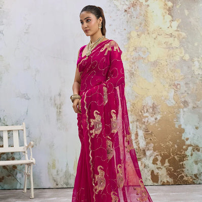 Chiffon Saree