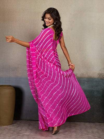 Leheriya Saree