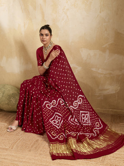 Bandhani Saree