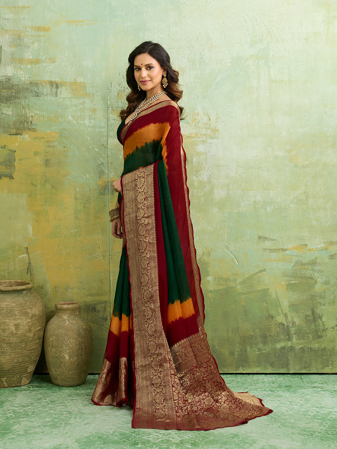 Tanmira  New Special Viscos silk Zari weaving Work Saree SAM