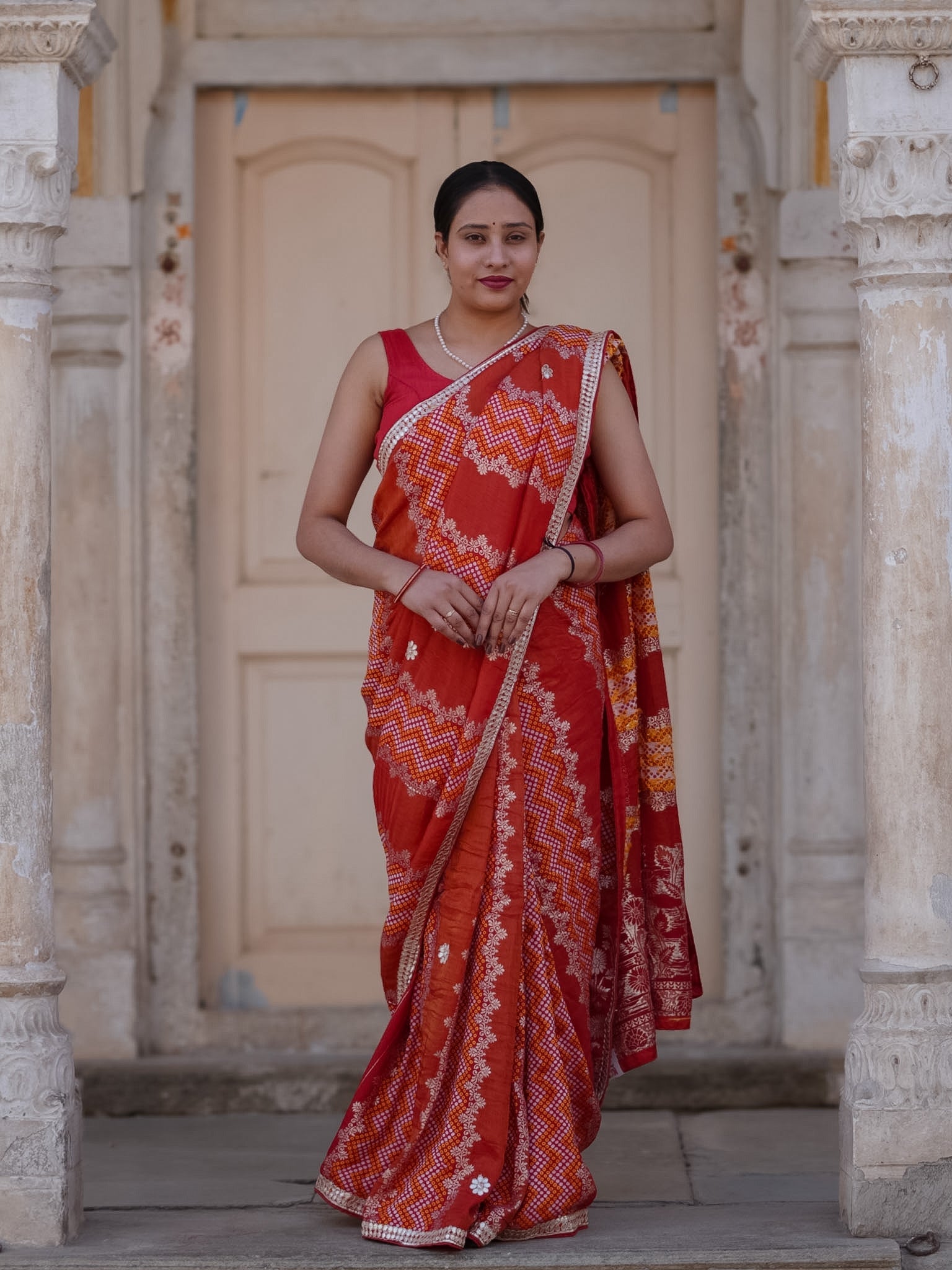 Buy Festive Special Dola Silk Saree Banarasi Design Tanmira  Image 3
