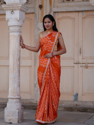 Buy Festive Special Dola Silk Saree Banarasi Design Tanmira  Image 3