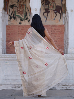 Buy New Traditional Banarasi Saree With Festive Wear Tanmira  image 7