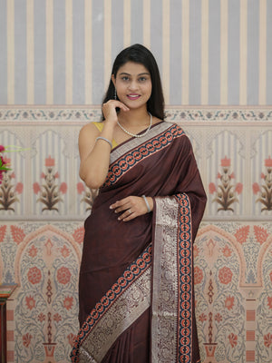 Buy Beautiful Upada Silk Banarasi Style Saree Tanmira 