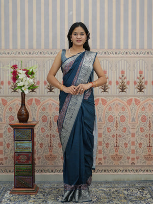 Buy Banarasi Saree With Wedding Wear Tanmira 