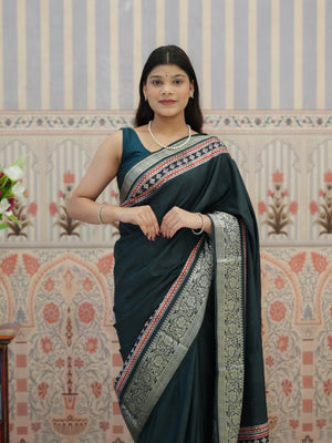 Buy Upada Silk with  Banarasi Style Saree Tanmira 