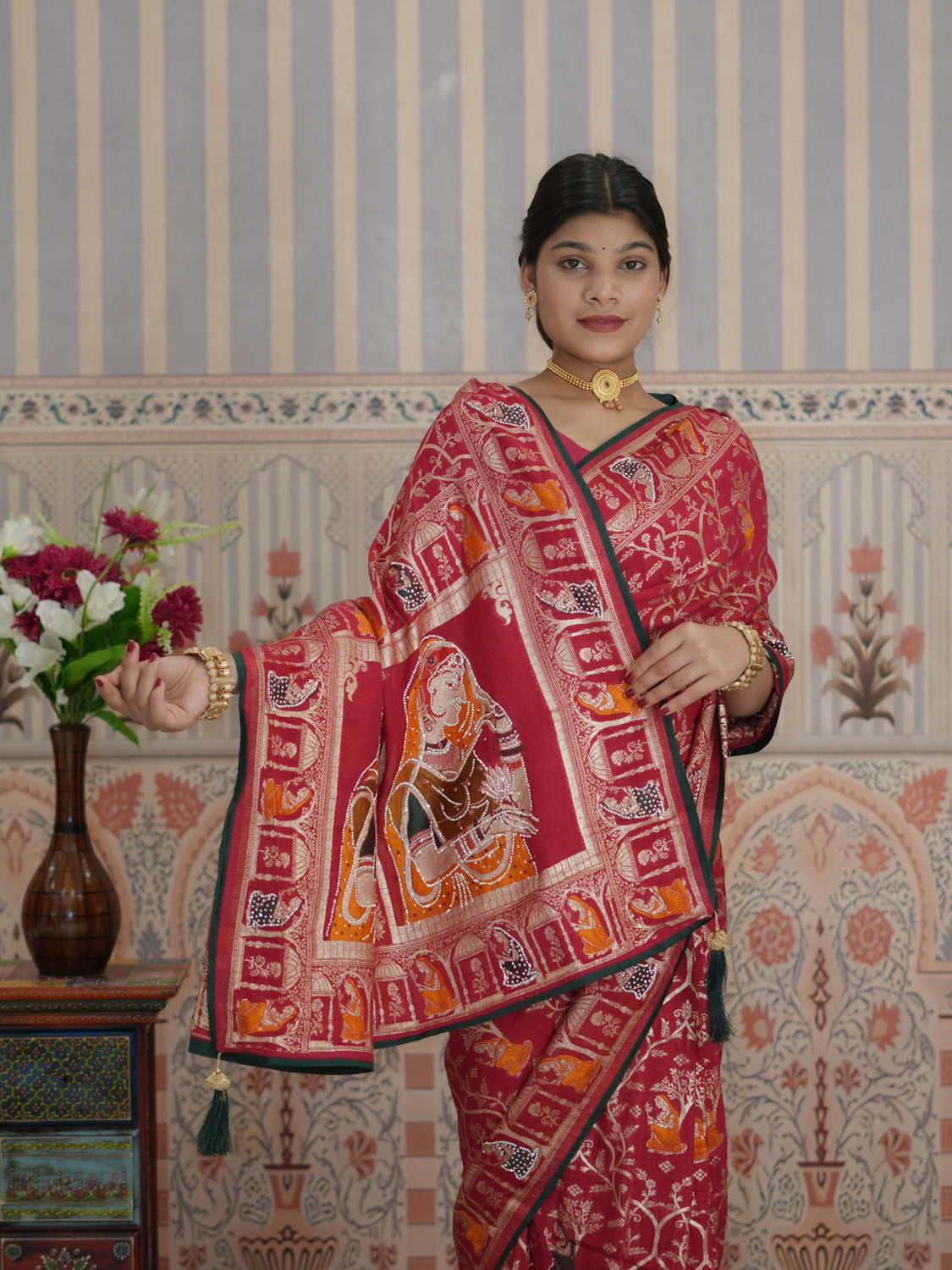 By Karwachauth Saree