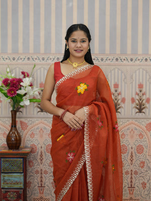 Buy Banarasi Style Kota Doriya Saree Tanmira 