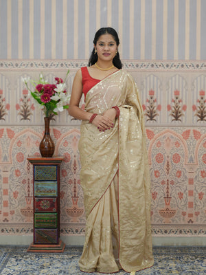 Buy Festive Upada Silk With Traditional Saree Tanmira 