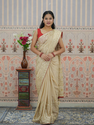 Buy Festive Upada Silk With Traditional Saree Tanmira 