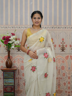 Buy Banarasi Style Kota Doriya Saree Tanmira 
