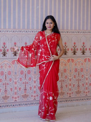 Buy Georgette Traditional Style Saree Tanmira  