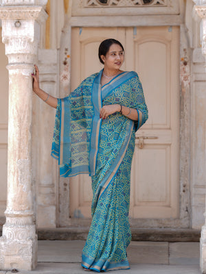 Buy Casual Style Chiffon Saree Tanmira  Image 5