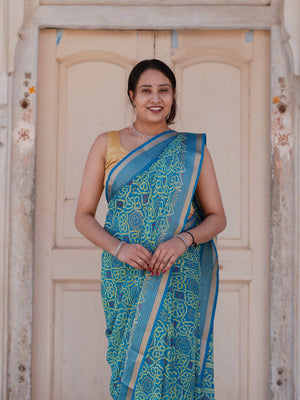 Buy Casual Style Chiffon Saree Tanmira  Image 4