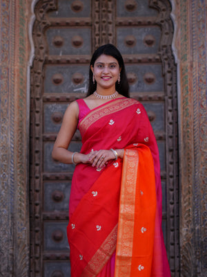 Buy Dola Silk Designer Style Saree With Gotapatti Work  Tanmira 