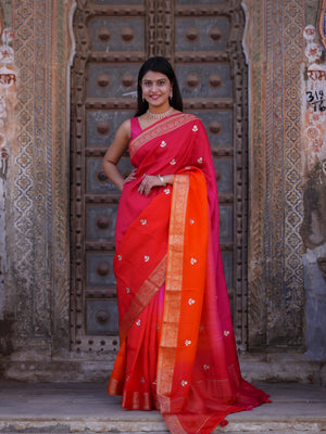 Buy Dola Silk Designer Style Saree With Gotapatti Work  Tanmira 