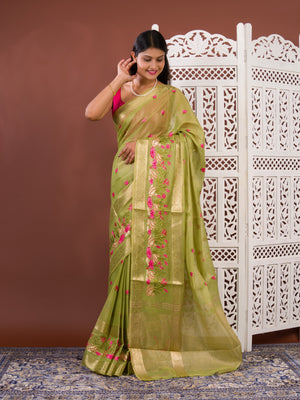 By Mahajani Saree With  Festive Wear