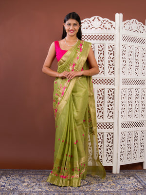 By Mahajani Saree With  Festive Wear