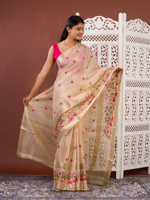 By Mahajani Saree With  Festive Wear