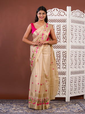 By Mahajani Saree With  Festive Wear