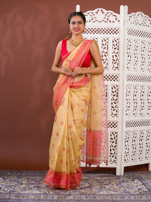 By Bandhani Saree With Casual Wear