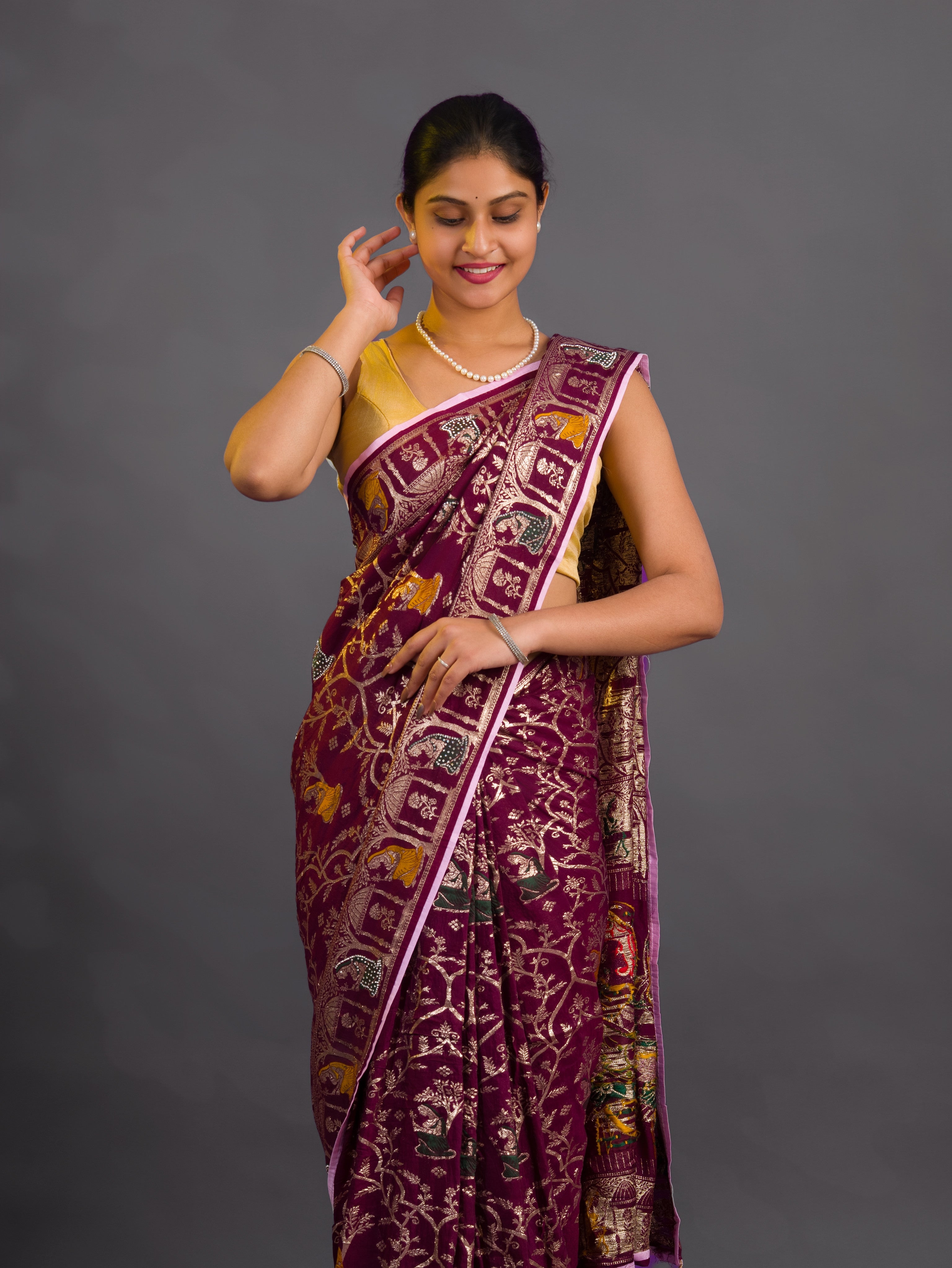 By Karwachauth Saree