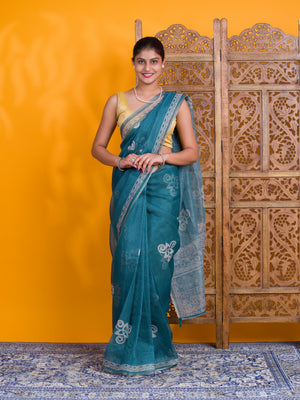 By Bandhani Saree With Casual Wear