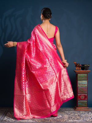 By Banarasi  Saree With Festive Wear