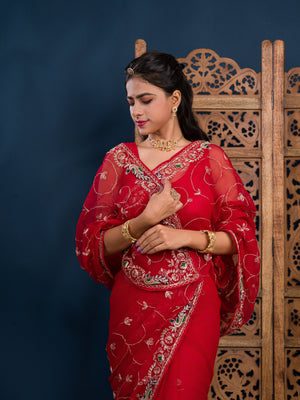 By Jaipuri Traditional Saree 