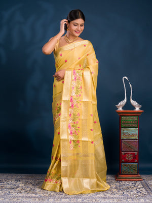 By Mahajani Saree With  Festive Wear