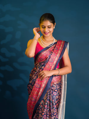  By Pashmina  Saree with Digital Print Work