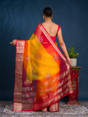 Buy Banarasi Saree With Festive Wear Tanmira 