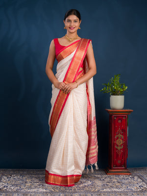 By Traditional Banarsi Saree With  Casual Wear