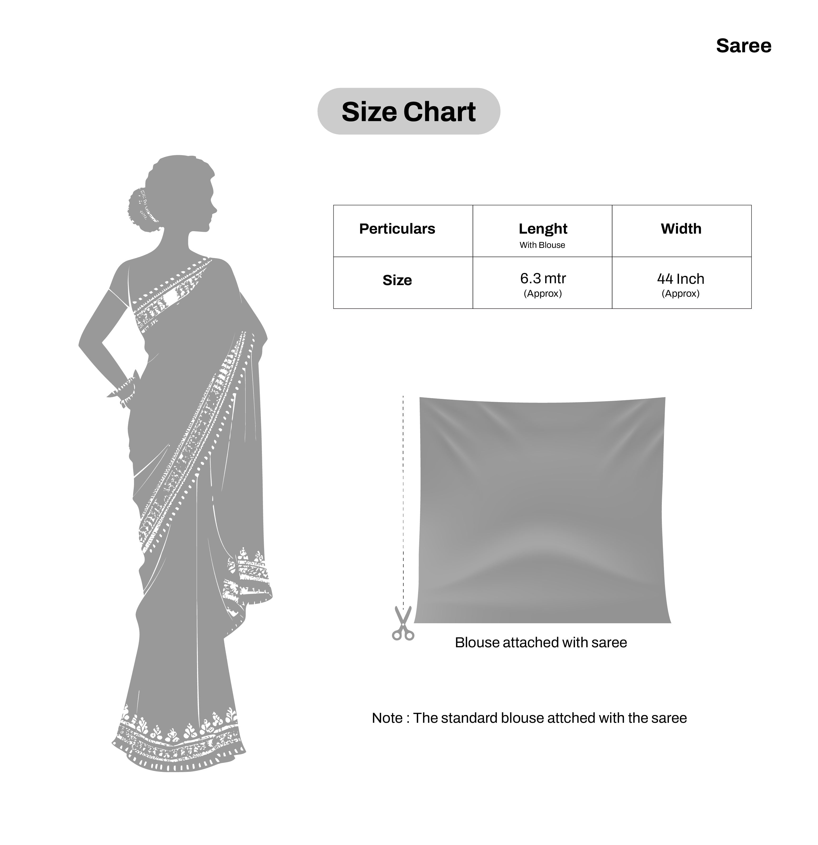 Tanmira New light Weight Braso Border Zig Zag Print Saree  ADI