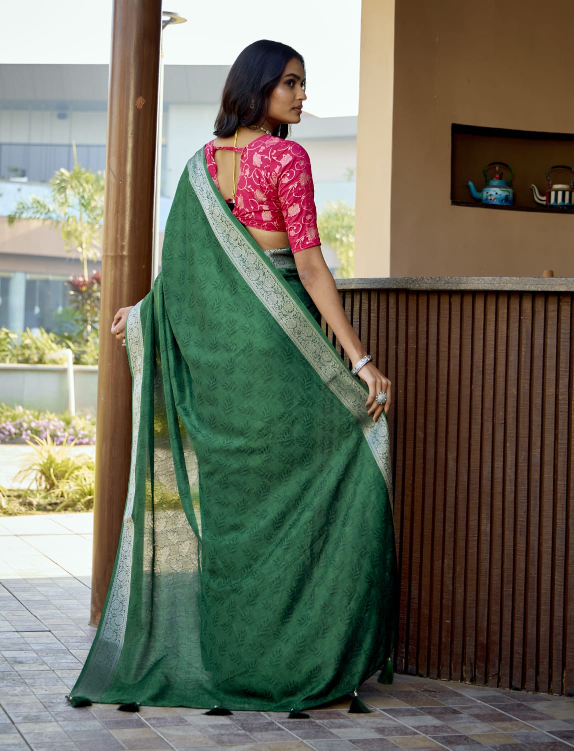 Tanmira Dola Silk Saree With Bollywood Style  STR