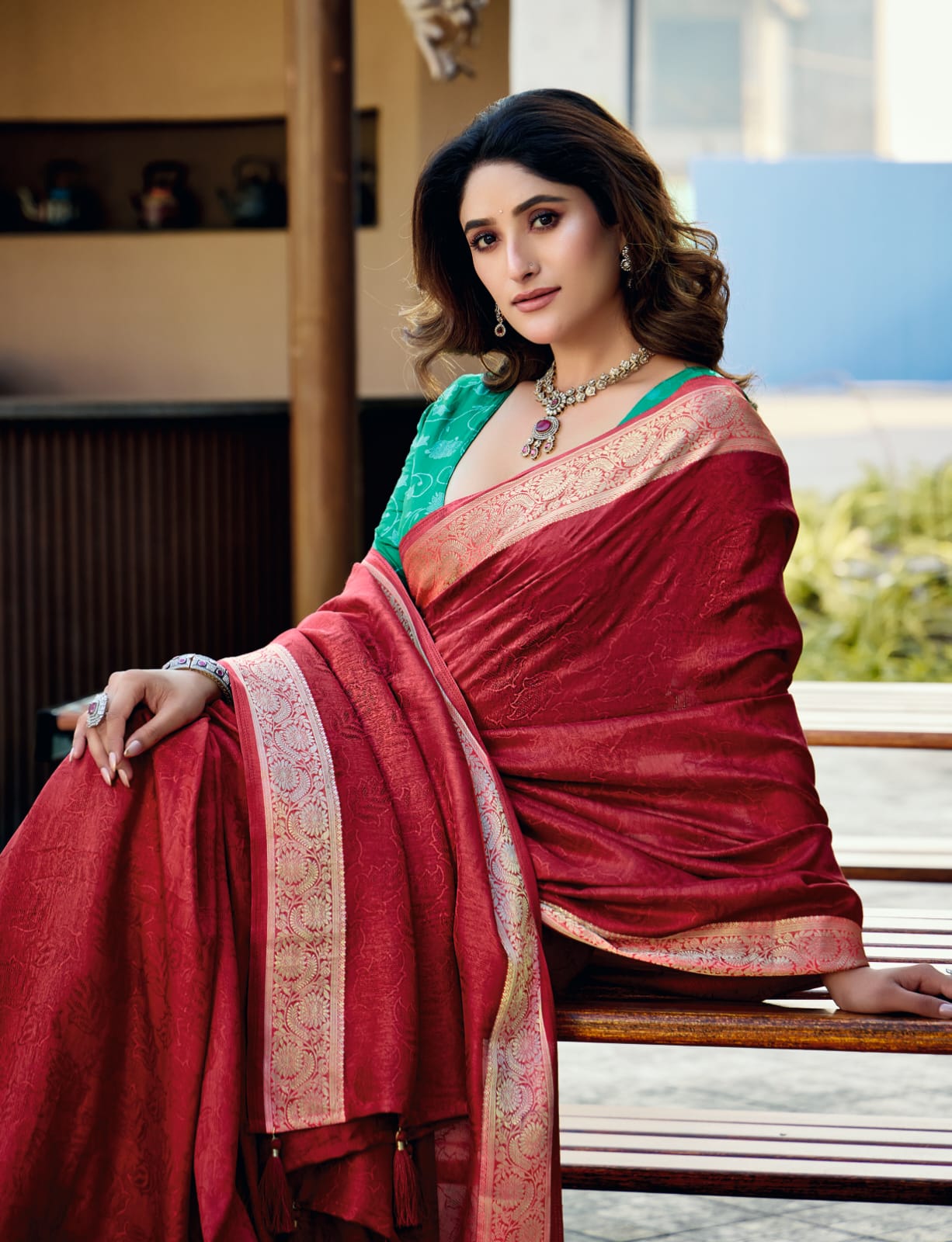 Tanmira New Dola Silk Saree With Bollywood Style  STR