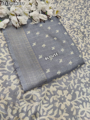 By Printed Style With Zari border