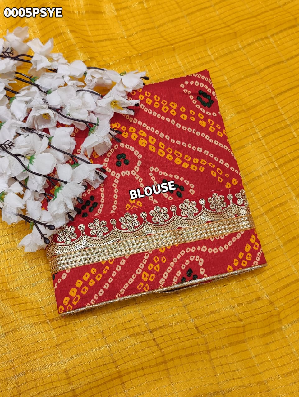 By Banarasi Saree With  Festive Wear