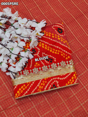 By Banarasi Saree With  Festive Wear