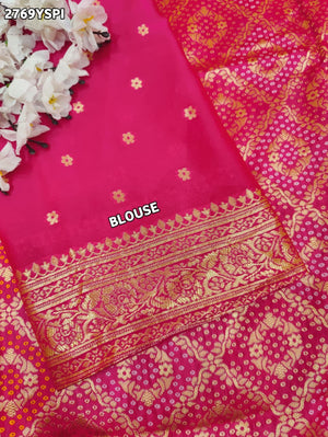 By Banarasi  Saree With Festive Wear