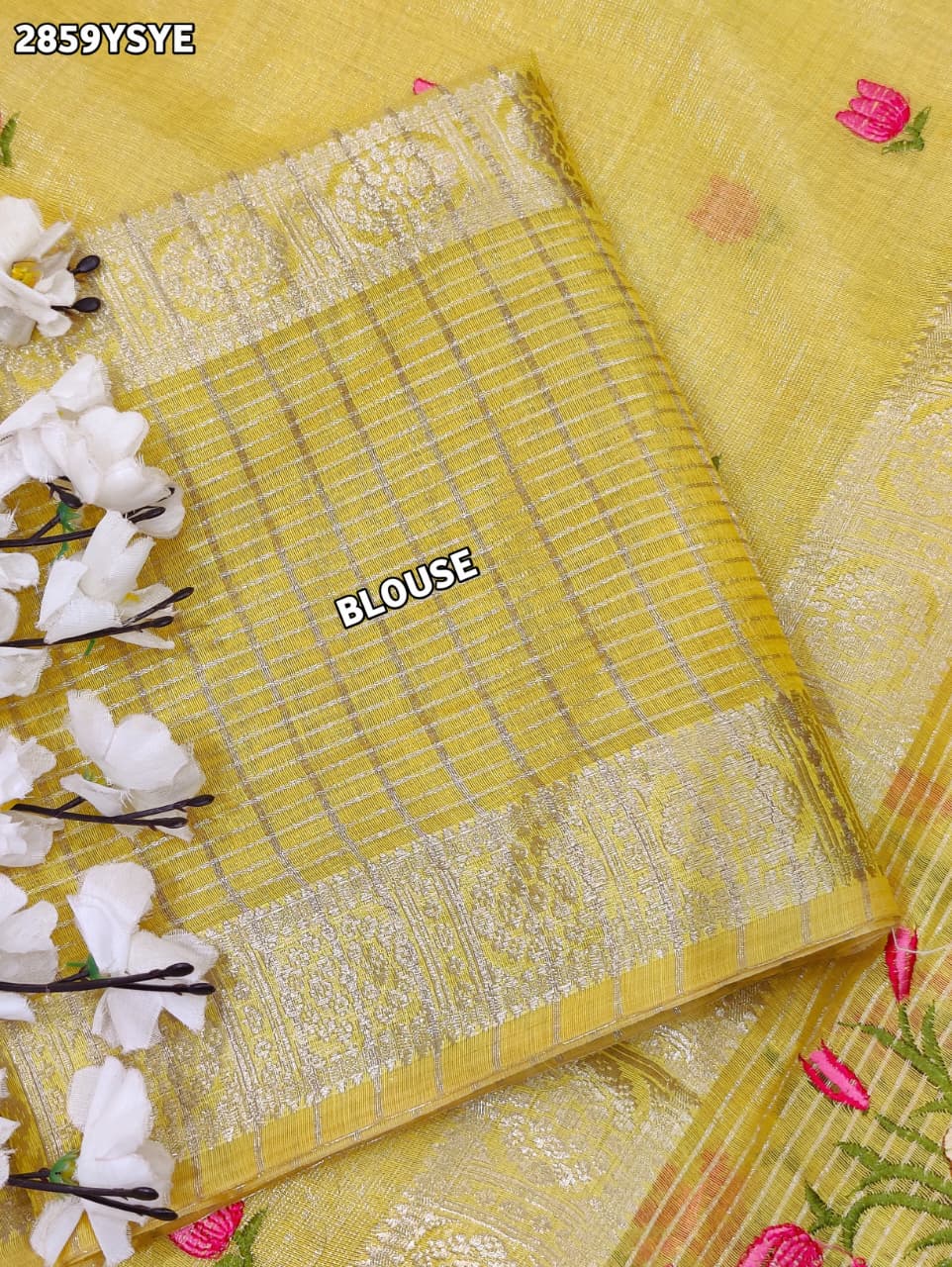 By Mahajani Saree With  Festive Wear