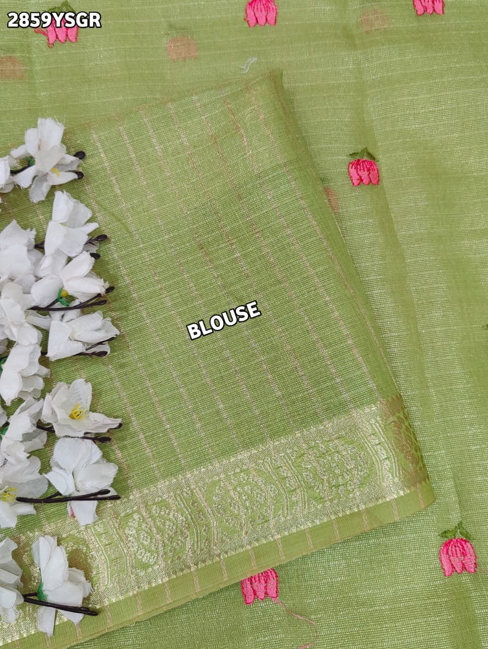 By Mahajani Saree With  Festive Wear