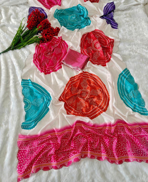 By Bandhani Saree 