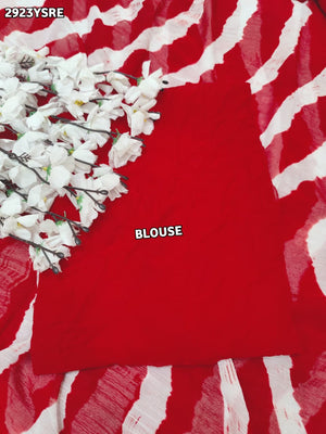 By Leheriya  Saree With Casual Wear 