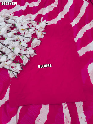 By Leheriya  Saree With Casual Wear 