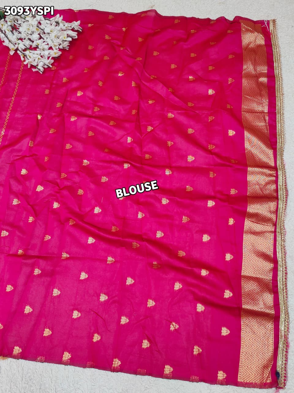 By New Royal Banarasi Inspired Saree Tanmira 
