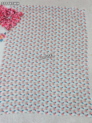 By Printed Saree for Everyday Casual Wear Tanmira 