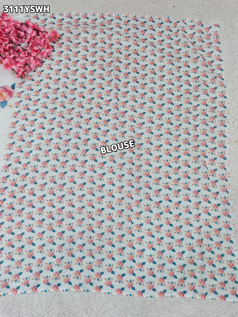 By Printed Saree for Everyday Casual Wear Tanmira 